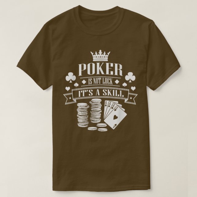 T-shirt Jeu Cool de poker Jeu de carte Casino jeu Blackjac (Design devant)