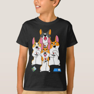 T-shirt Jeu Corgi Vidéo Jeu Graphique Joueur Mème Jeu