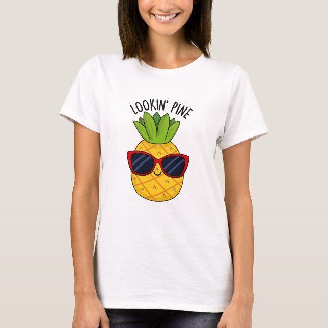 T-shirt Jeu d'ananas drôle de pin à regarder (Devant)