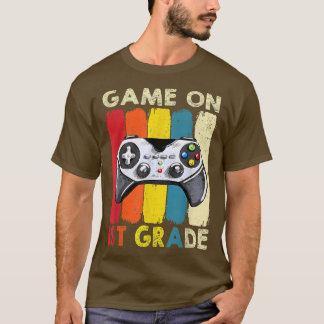 T-shirt Jeu De 1Ere Année Jeu Vidéo Déverrouillé Retour T