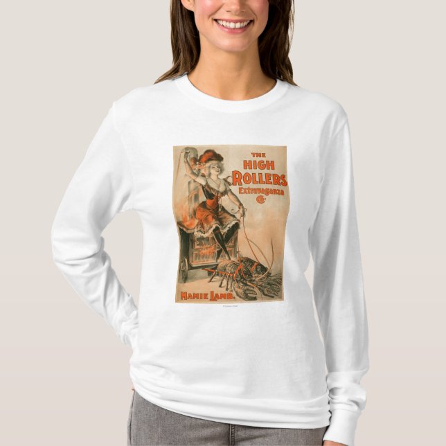 T-shirt Jeu de "agneau de Mamie" de fantaisie de flambeurs (Devant)