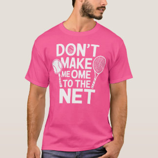 T-shirt Jeu de balle de raquette de joueur de tennis drôle