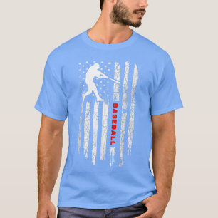 T-shirt Jeu de baseball américain Vintage Baseball