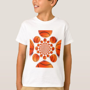T-shirt Jeu de basket-ball des champions : Court Vision Ka