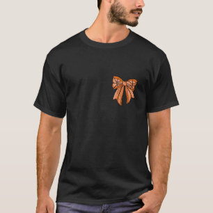 T-shirt Jeu de basket-ball Jour Coquette Femmes Front et B