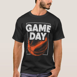 T-shirt Jeu de basket Jour Joueur Coach Équipe Hommes Femm