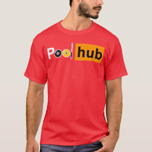 T-shirt Jeu de billard drôle Pool Hub Billard Boules Queue