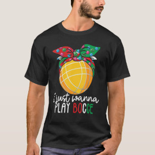 T-shirt Jeu de Bowling Italien Bocci Joueur Bocce Ball