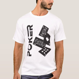 T-shirt Jeu de carte de poker Jeu Casino porter