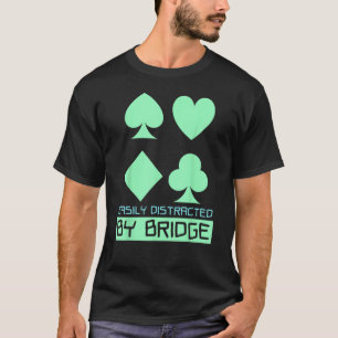 T-shirt Jeu de cartes en double des offres de pont