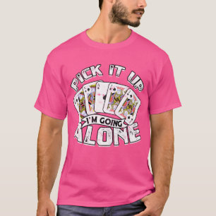 T-shirt Jeu de cartes Jouer Poker de cartes Euchre garçon