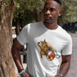 T-shirt Jeu de chat Volley-ball