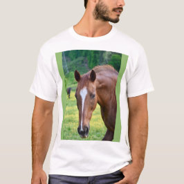 T-shirt jeu de chevaux