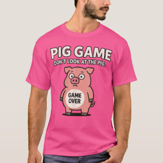 T-shirt Jeu de cochon drôle vintage