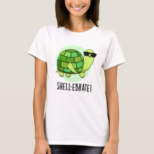 T-shirt Jeu de coquille amusant Tortoise Animal Pun