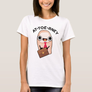T-shirt Jeu de doigts de pieds amusant procureur