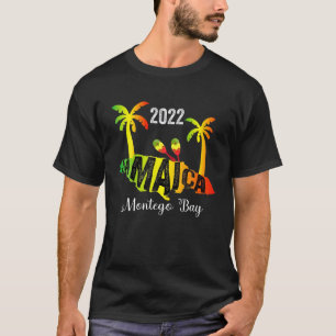 T-shirt Jeu de famille de groupe de jumelage Jamaïque Mont