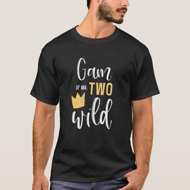 T-shirt Jeu De Femmes De Deux Sauvages 2ème Anniversaire F (Devant)