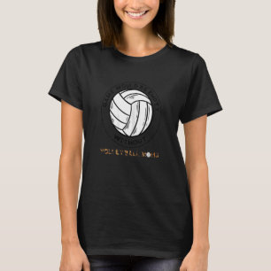 T-shirt Jeu de femmes serait Volleyball mamans Volleyball