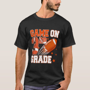 T-shirt Jeu De Football En 3E Année Première Journée De Th