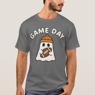 T-shirt Jeu de Football Jour Fantôme Halloween
