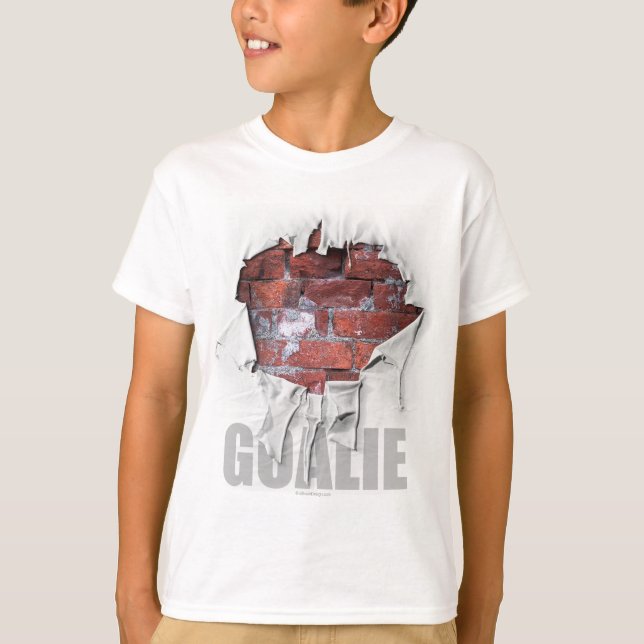 T-shirt Jeu de gardien de but (Hockey) (Devant)