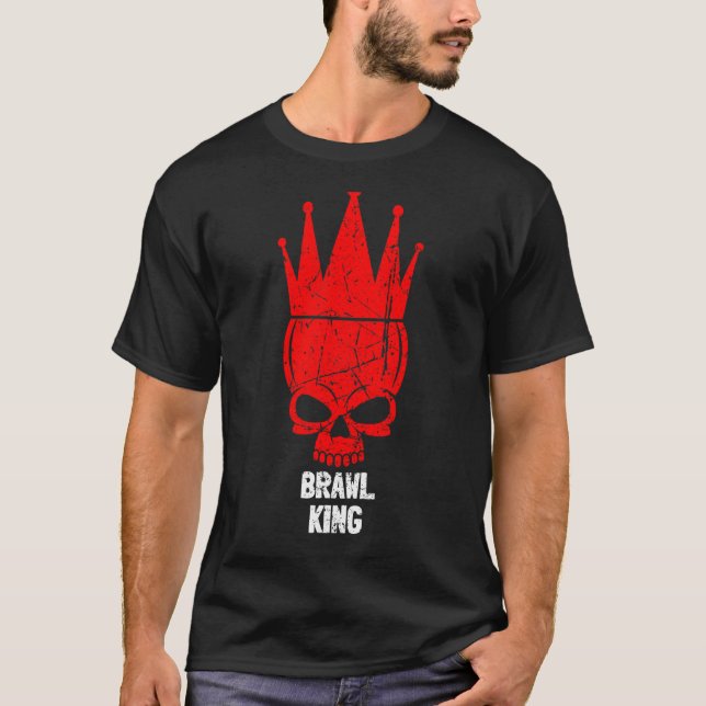 T-shirt Jeu de jeu de brawling King 23 (Devant)