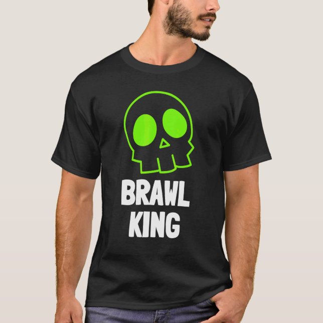 T-shirt Jeu de joueur de brawling King 22 (Devant)