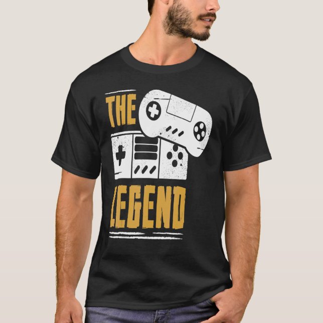 T-SHIRT JEU DE LA LÉGENDE ULTIME JOUEUR CHAMPION (Devant)