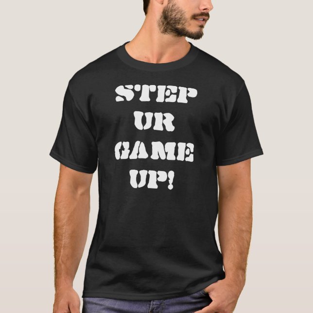 T-SHIRT JEU DE L'ÉTAPE UR ! (Devant)