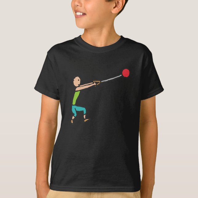 T-shirt Jeu de marteau (Devant)