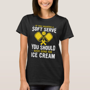 T-shirt Jeu de mots sur le pickleball pour tournoi de joue