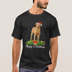 T-shirt Jeu de Noël Correspondant Santa Hat Chesapeake Bay
