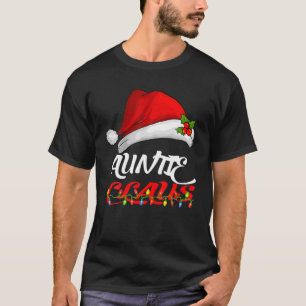 T-shirt Jeu de Noël de la famille de Pyjama de Noël de Tan