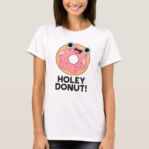 T-shirt Jeu de nourriture amusant Holey Donut