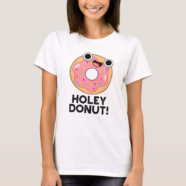 T-shirt Jeu de nourriture amusant Holey Donut (Devant)