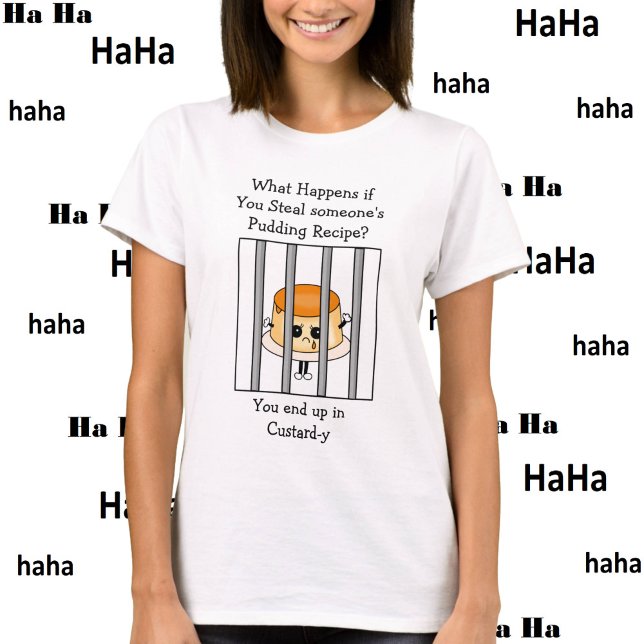 T-shirt Jeu de nourriture amusant | Plaisanterie de garde (Créateur téléchargé)