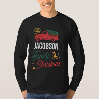 T-shirt Jeu de Pyjamas de Noël de la famille Jacobson Gro