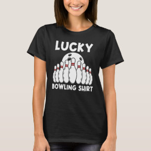 T-shirt Jeu de quilles pour hommes et femmes Joueur de qui