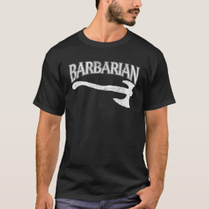 T-shirt Jeu de rôle Jeu de rôle MMO barbare Classe Vide