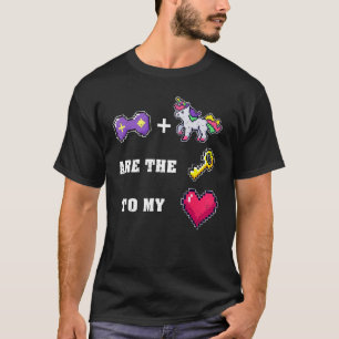 T-shirt jeu de rôle rétro jeu de puzzle gamer gamer