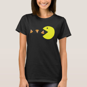 T-shirt Jeu de salon mignon jouant Pizza pour hommes femme