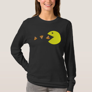 T-shirt Jeu de salon mignon jouant Pizza pour hommes femme