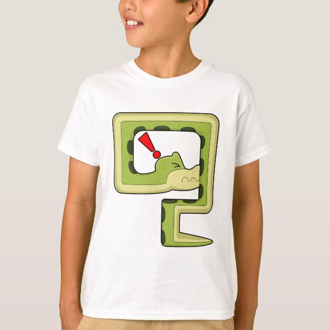 T-shirt Jeu de serpent (Devant)