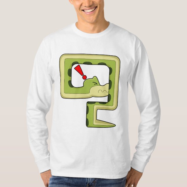 T-shirt Jeu de serpent (Devant)