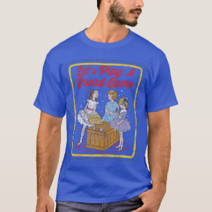 T-shirt Jeu de société d'horreur vintage Jeu pour enfants