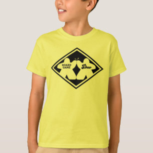 T-shirt Jeu de société Duo Black Frame Boys Chemise