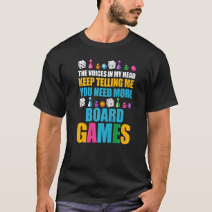 T-shirt Jeu de société Nuit Vous Avez Besoin Plus De Jeux 