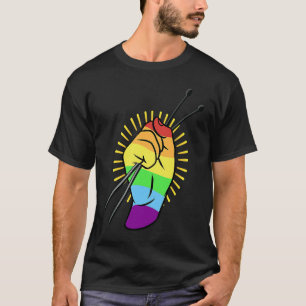 T-shirt Jeu de tambours Gay Drummer Drum Set