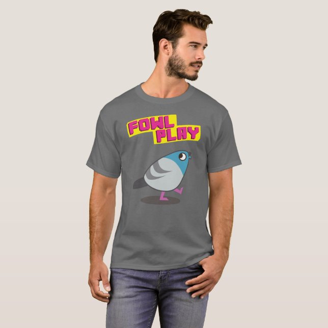 T-shirt Jeu de volaille (Devant entier)